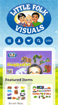 Mobile Screenshot of littlefolkvisuals.com